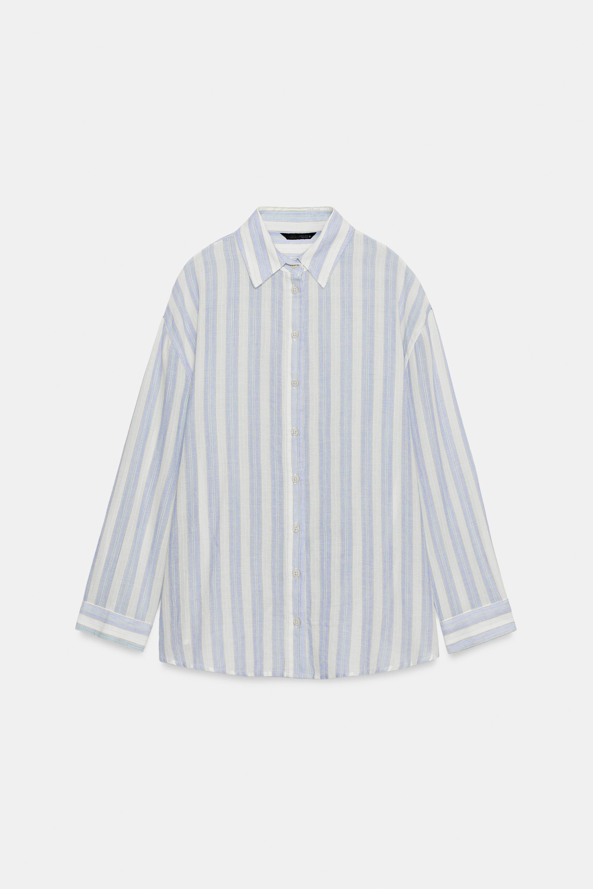 CHEMISE VOLUME À RAYURES